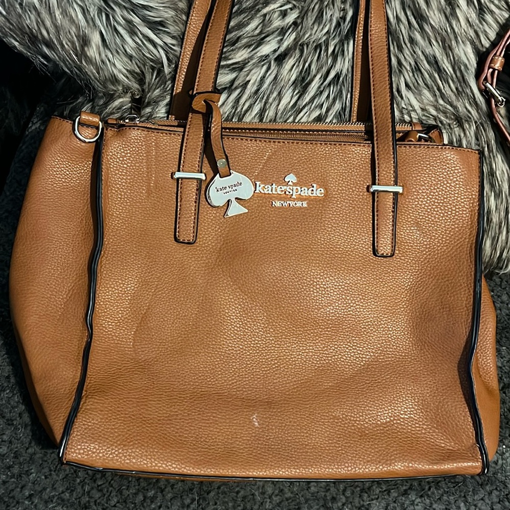 sell Katespade bag brown color